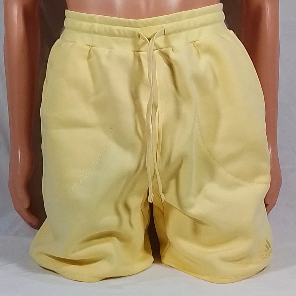 adidas studio lounge fleece shorts men's